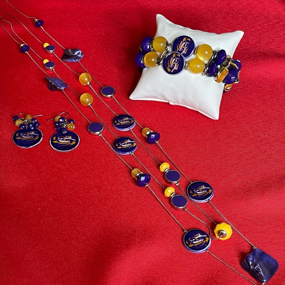 LSU Jewelry Trio #1